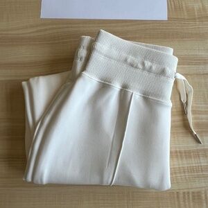 Spanx HeavyAir Luxe Tapered Pant in Powder size Small